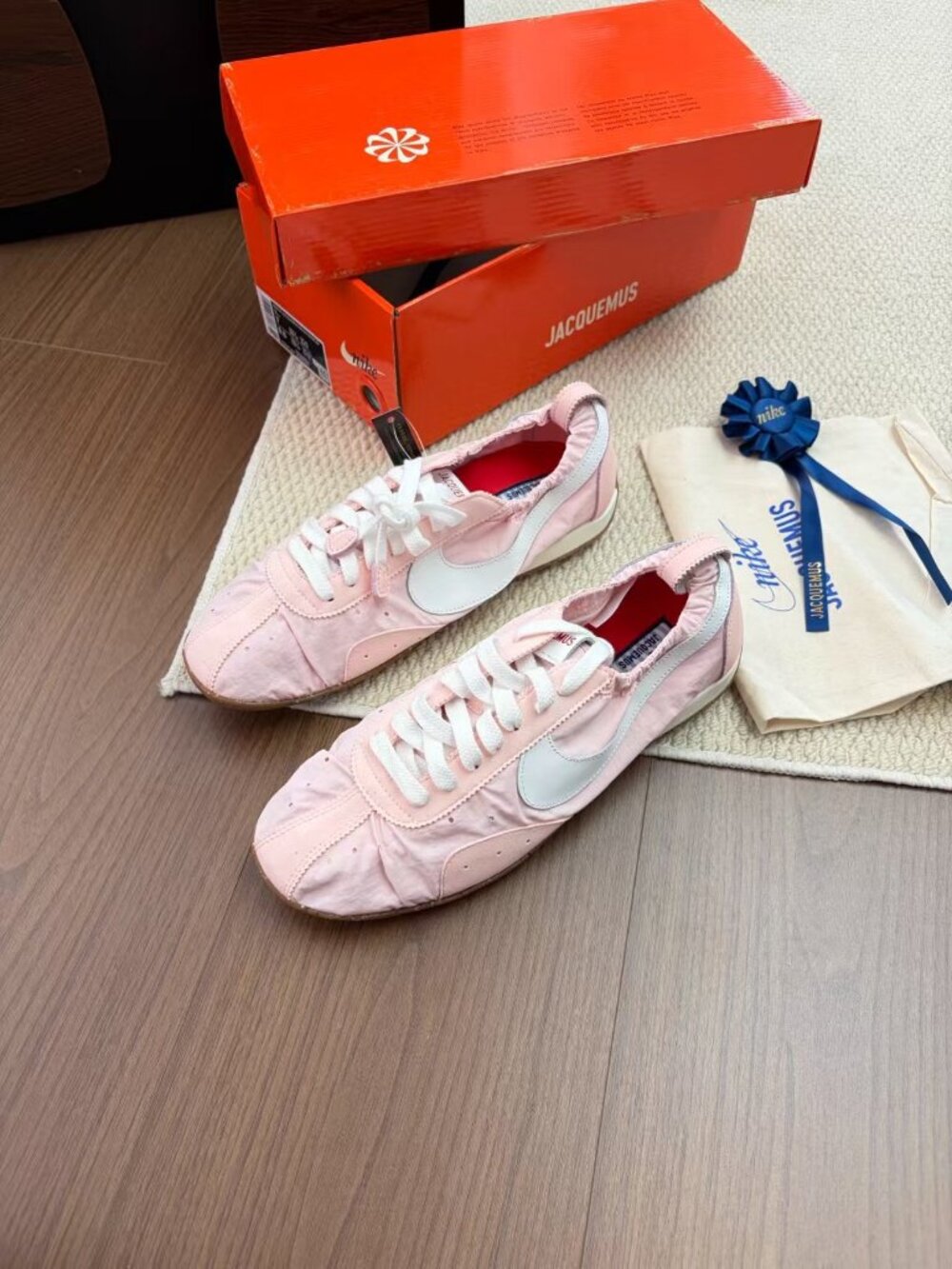 Nike x Jacquemus Moon Shoe SP Aluminum Pink US W 7.5 / EUR 38.5